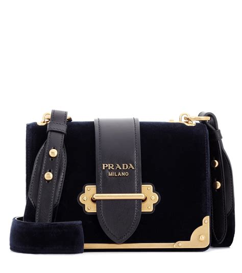 prada velvet chain bag|prada over the shoulder bag.